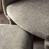 Astra Armchair Grey Fabric