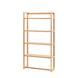 Artisan Open Display Natural Oak Wood - Maison Rêves UK