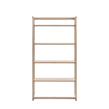 Artisan Open Display Smoked Oak Wood - Maison Rêves UK
