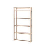Artisan Open Display Smoked Oak Wood - Maison Rêves UK