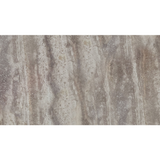 Cooper Brushed Bronze Side Table Travertine Top