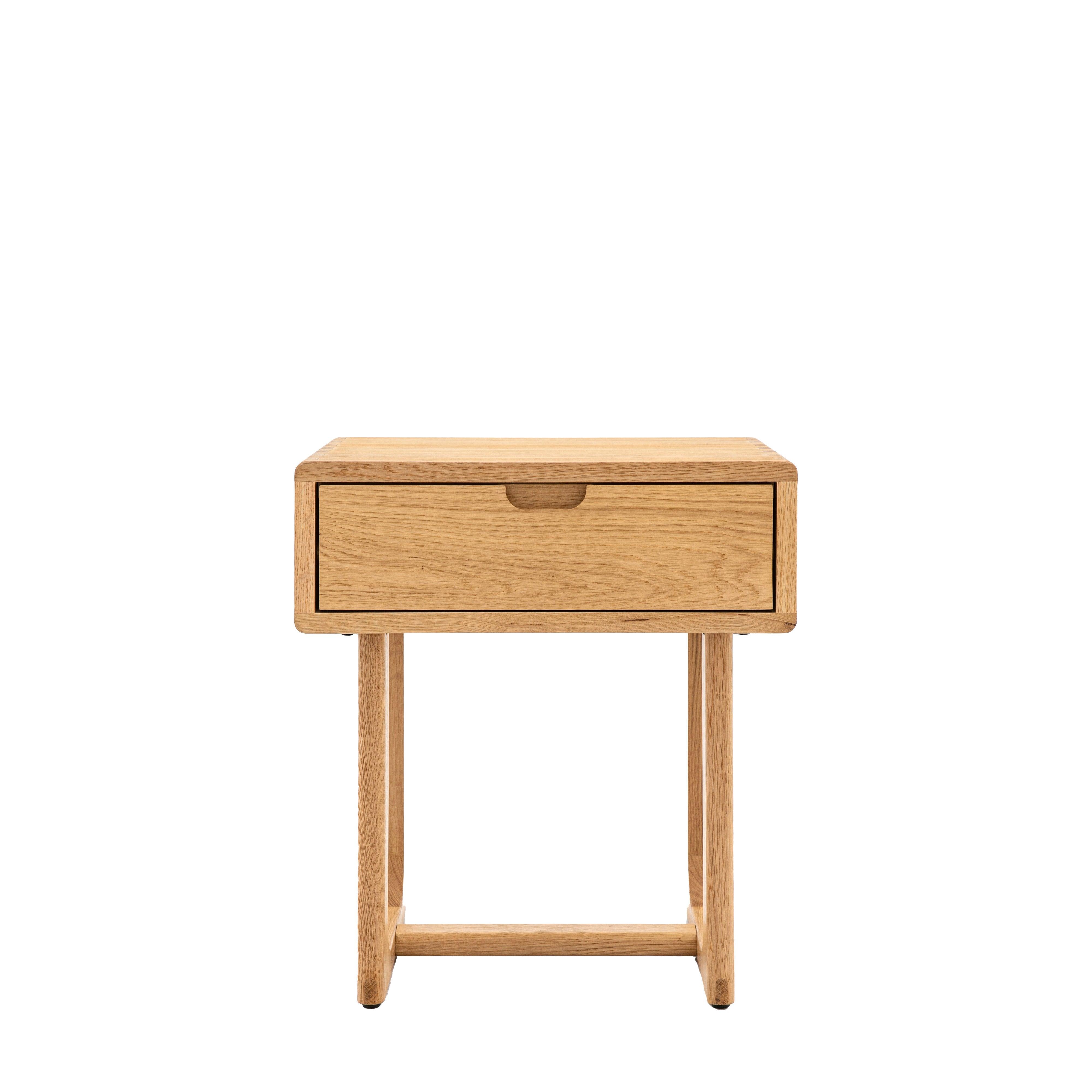 Artisan 1 Drawer Bedside Natural Oak Wood - Maison Rêves UK