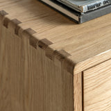 Artisan 5 Drawer Chest Natural Oak Wood - Maison Rêves UK