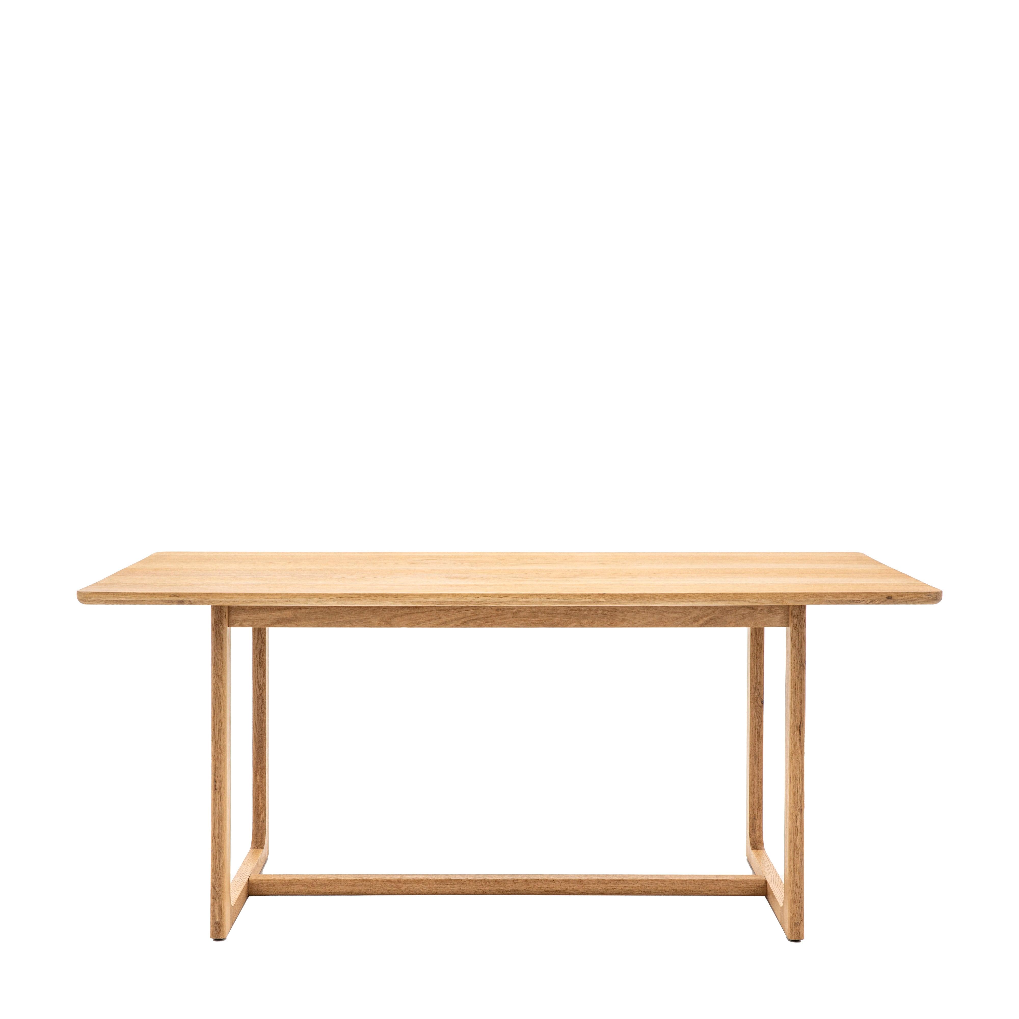 Artisan Dining Table Natural Oak Wood - Maison Rêves UK