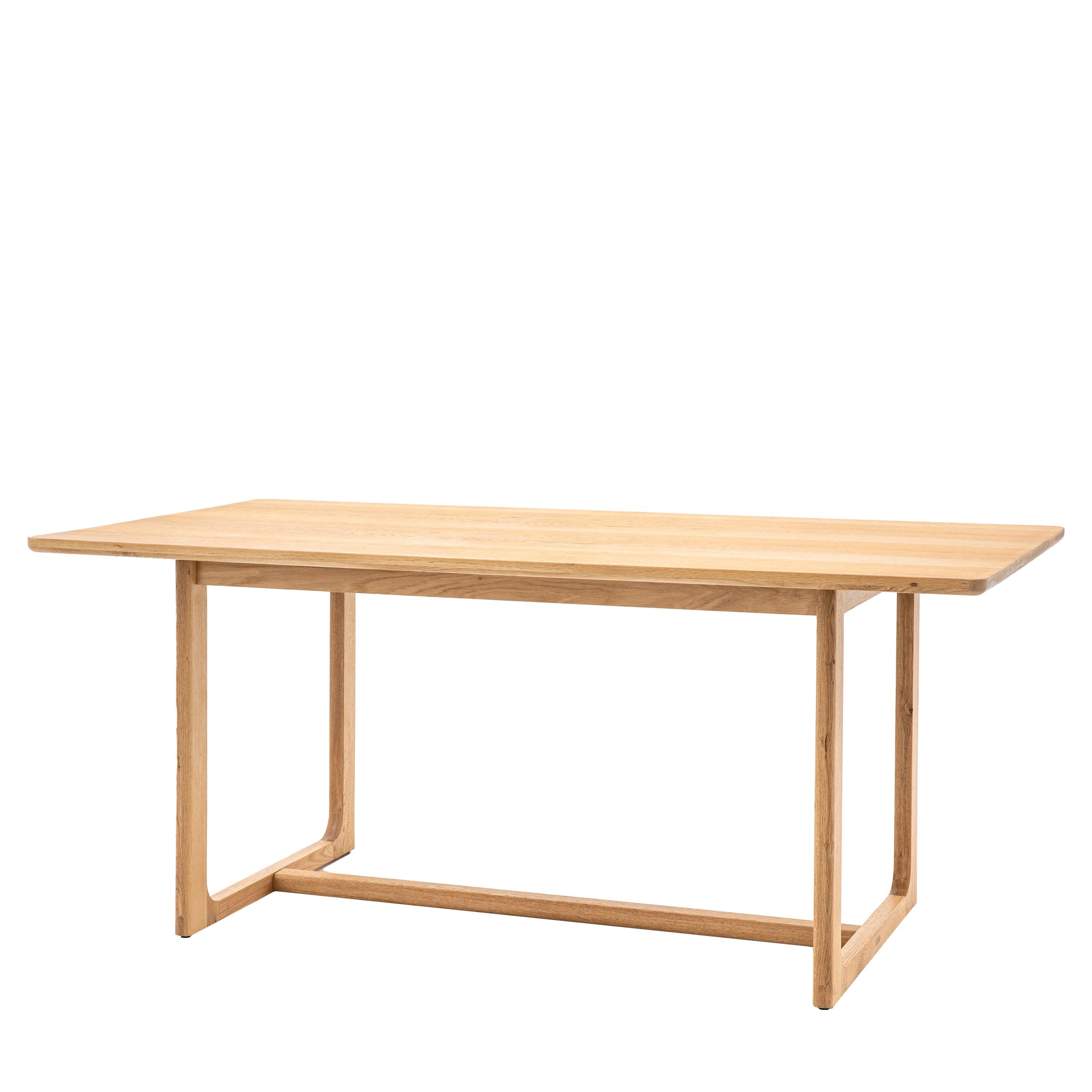 Artisan Dining Table Natural Oak Wood - Maison Rêves UK