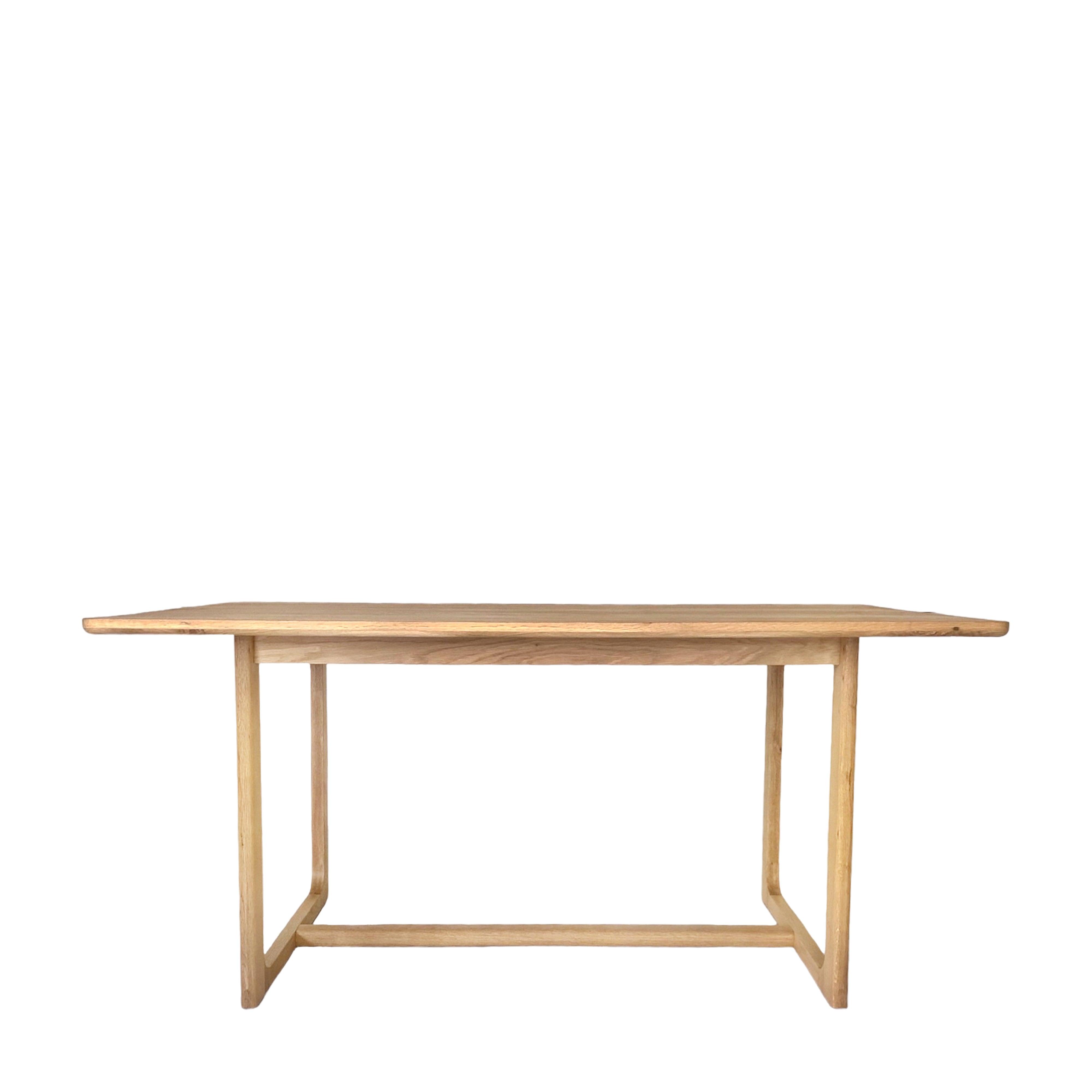 Artisan Dining Table Natural Oak Wood - Maison Rêves UK