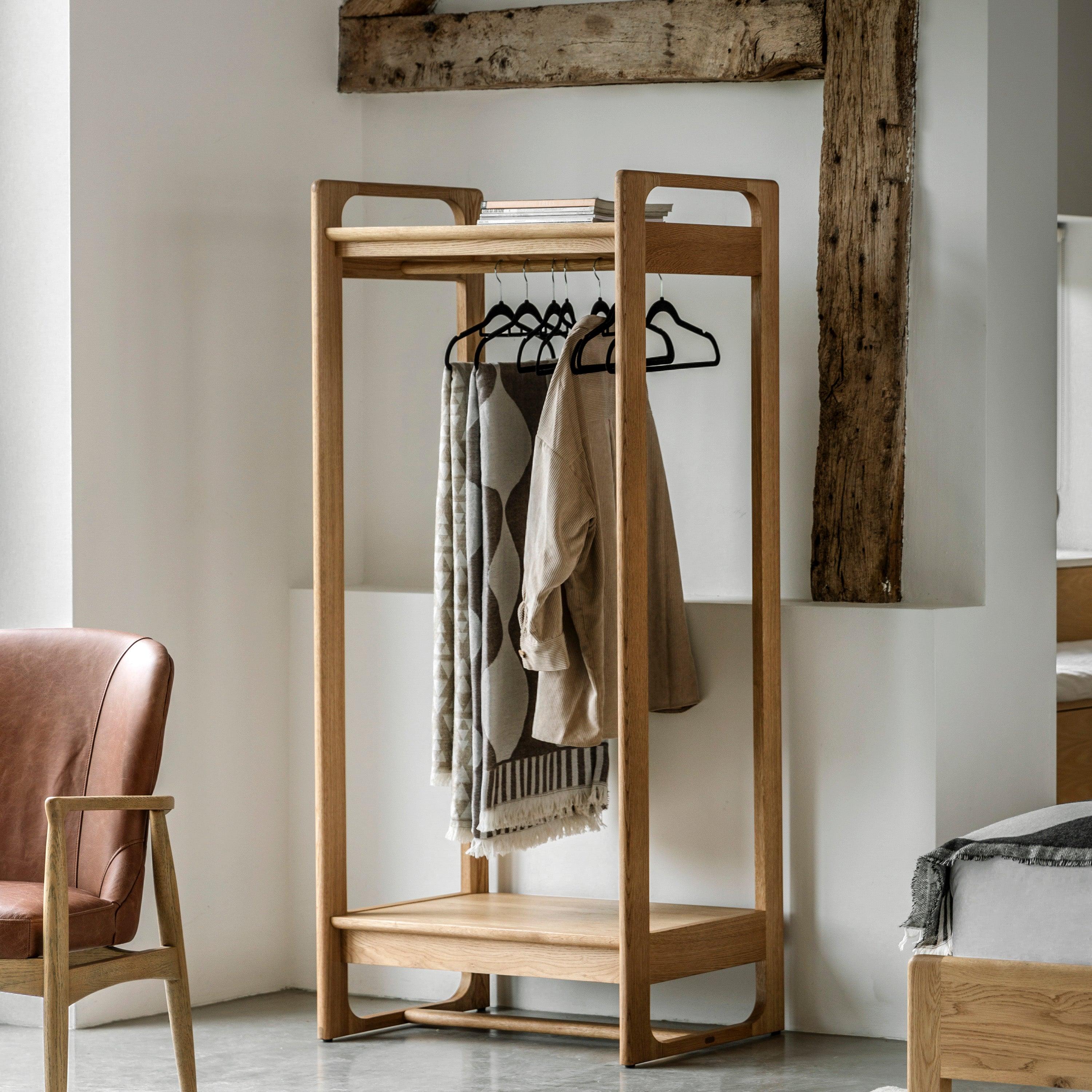 Artisan Open Wardrobe Natural - Maison Rêves UK
