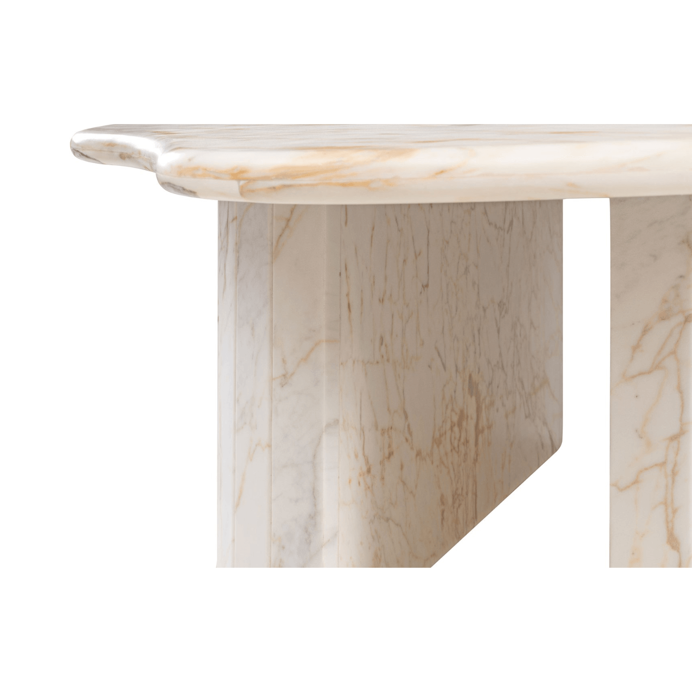 Atol Golden Calcutta Marble Coffee Table - Maison Rêves UK