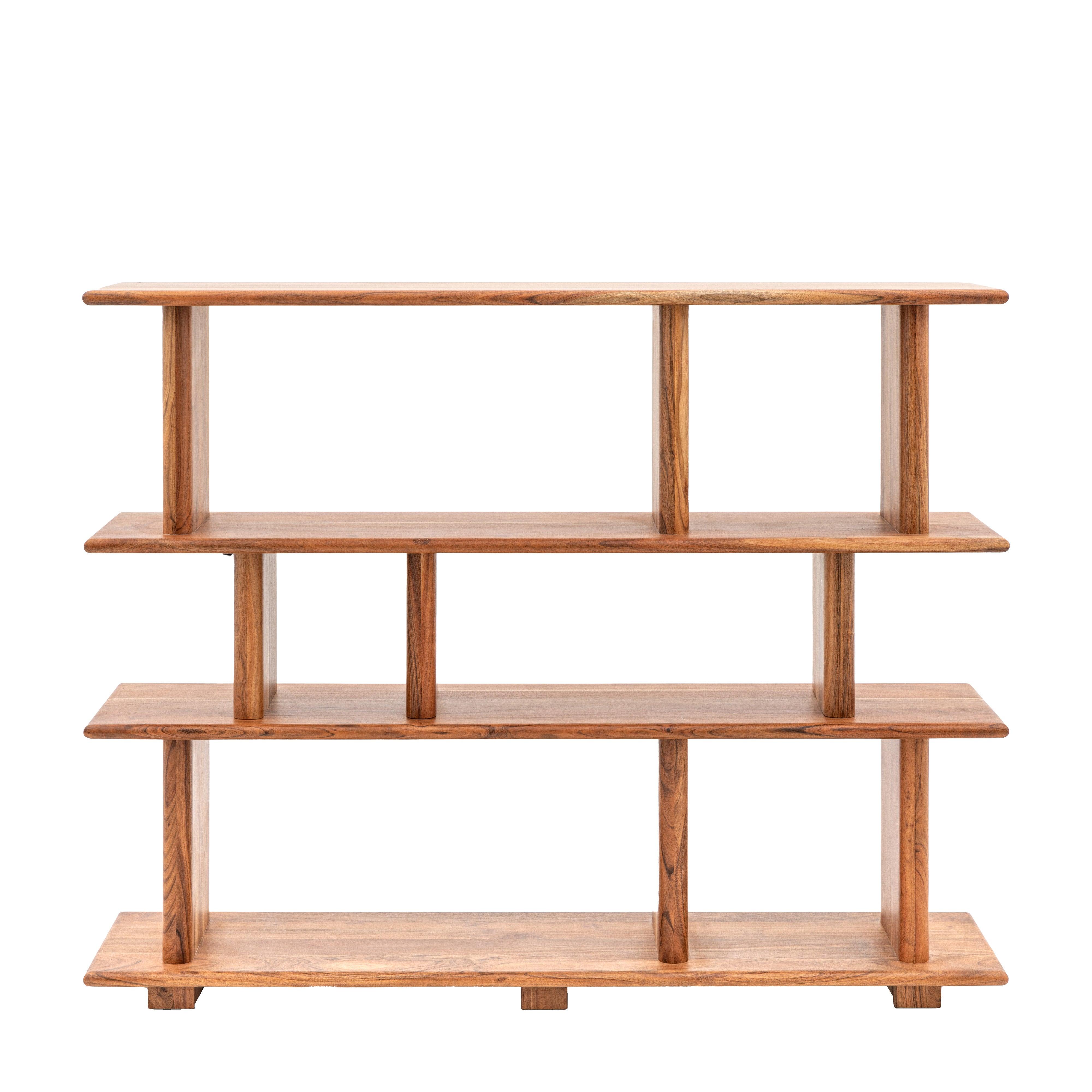 Avant Natural Acacia Wood Open Display - Maison Rêves UK