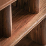 Avant Natural Acacia Wood Open Display - Maison Rêves UK