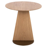 Belfort Natural Oak Wood Side Table by Richmond Interiors - Maison Rêves UK