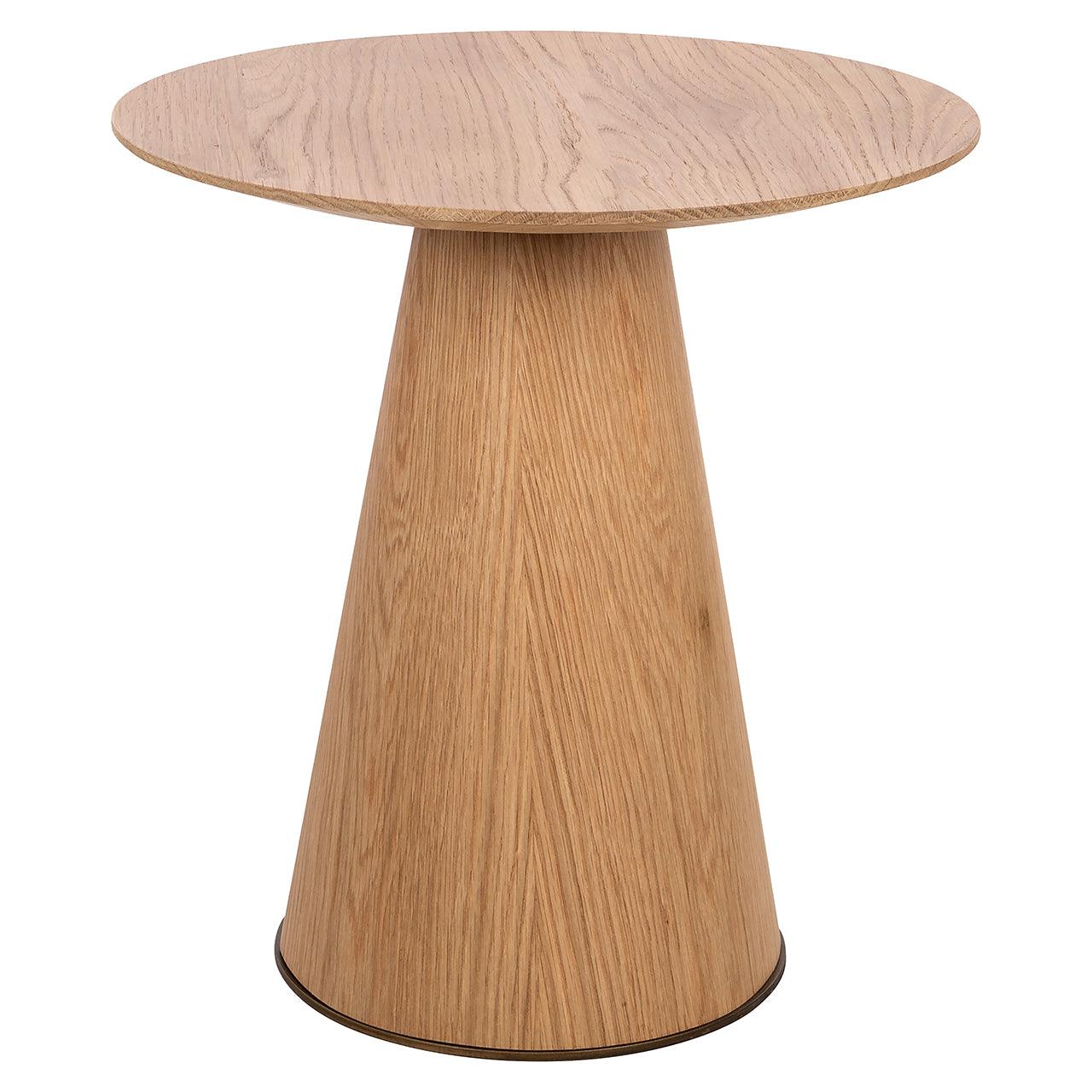 Belfort Natural Oak Wood Side Table by Richmond Interiors - Maison Rêves UK