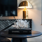 Blax Black Wood Circular End Table by Richmond Interiors - Maison Rêves UK