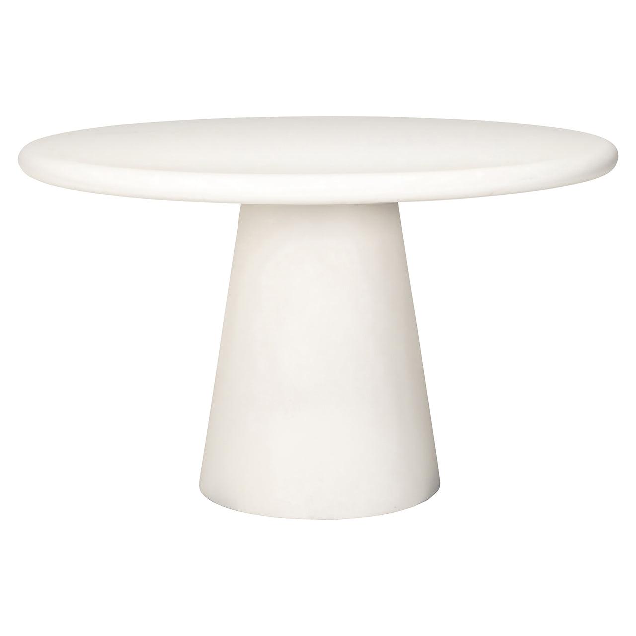 Bloomstone Light Eco Plaster Circular Dining Table by Richmond Interiors - Maison Rêves UK