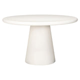 Bloomstone Light Eco Plaster Circular Dining Table by Richmond Interiors - Maison Rêves UK