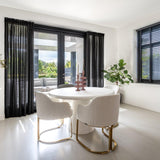 Bloomstone Light Eco Plaster Circular Dining Table by Richmond Interiors - Maison Rêves UK