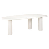 Bloomstone Light Eco Plaster Dining Table by Richmond Interiors - Maison Rêves UK