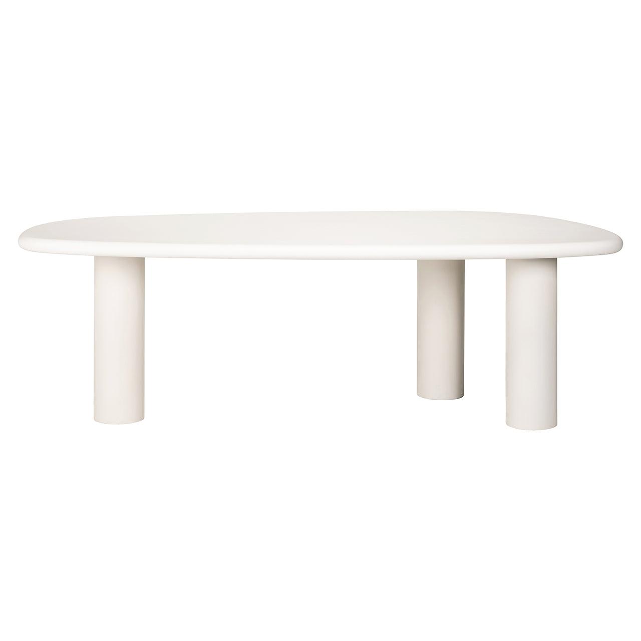 Bloomstone Light Eco Plaster Dining Table by Richmond Interiors - Maison Rêves UK