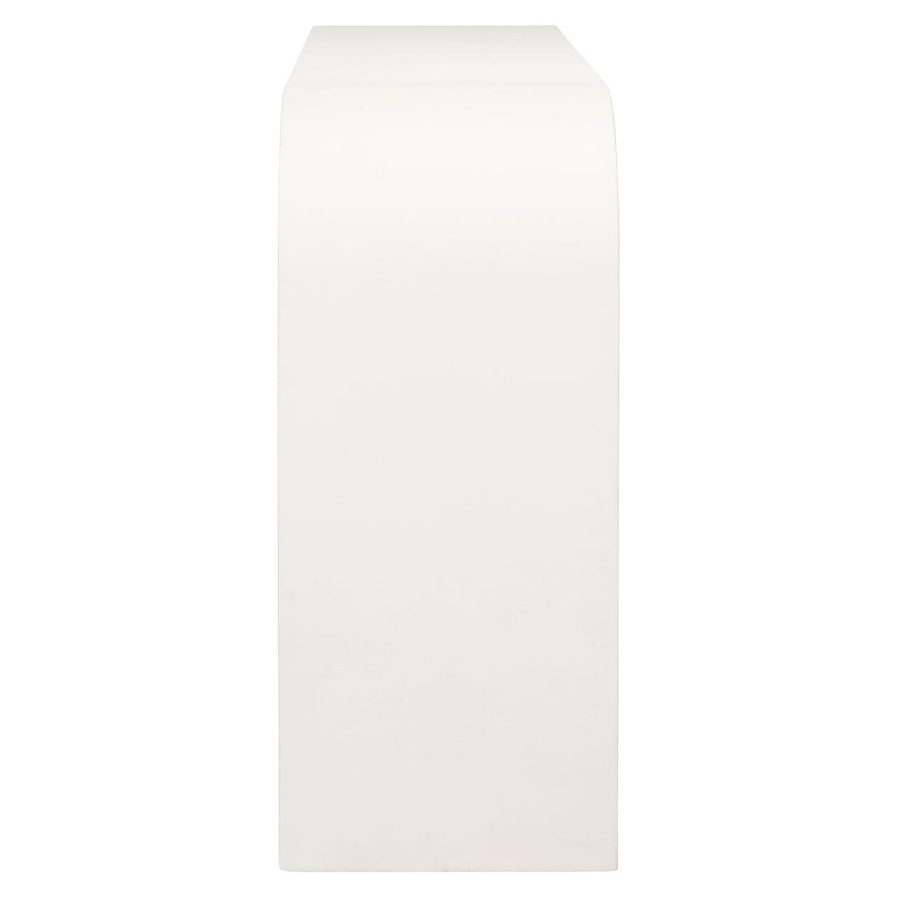 Bloomstone Light Eco Plaster Modern Console Table by Richmond Interiors - Maison Rêves UK
