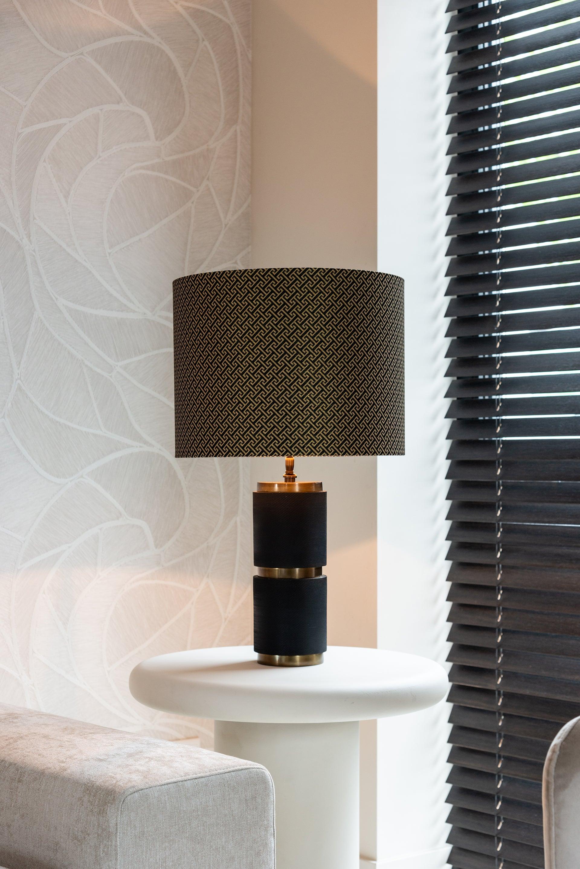 Bloomstone Light Eco Plaster Small Side Table by Richmond Interiors - Maison Rêves UK