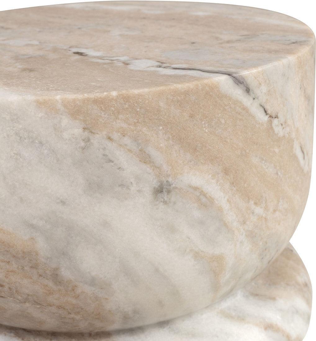 Bobine Toronto Marble Occasional Table/Stool - Maison Rêves UK