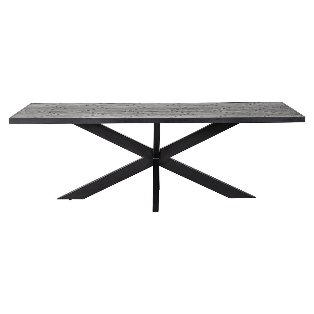 Bourbon Stone Veneer Rectangular Dining Table by Richmond Interiors - Maison Rêves UK