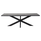 Bourbon Stone Veneer Rectangular Dining Table by Richmond Interiors - Maison Rêves UK