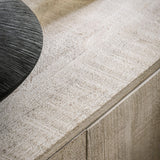 Caldera 4 Door Sideboard Whitewash Mango Wood - Maison Rêves UK