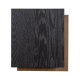 Cambon Layered End Table with Black Oak Wood Top by Richmond Interiors - Maison Rêves UK