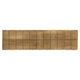 Collada Brushed Gold Brass Console Table by Richmond Interiors - Maison Rêves UK