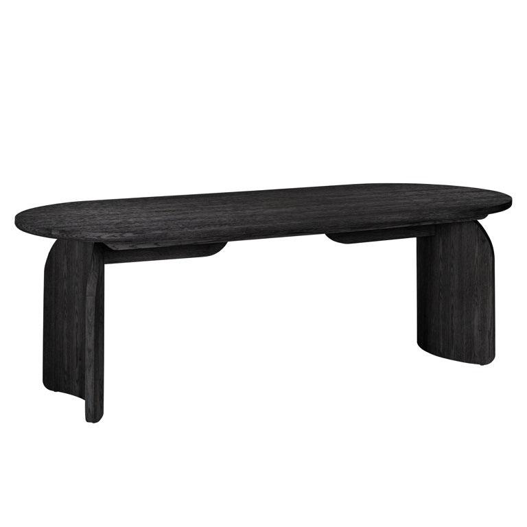 Fairmont Dark Coffee Oak Oval Dining Table by Richmond Interiors - Maison Rêves UK