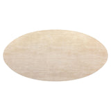 Fictus Faux Travertine Oval Dining Table by Richmond Interiors - Maison Rêves UK