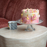 Fictus Faux Travertine Side Tables by Richmond Interiors - Maison Rêves UK