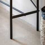 Forma 2 Drawer Console Weathered Grey Finish - Maison Rêves UK