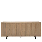 Forma 4 Door Sideboard Weathered Grey Finish - Maison Rêves UK