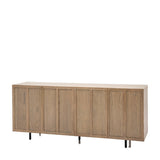 Forma 4 Door Sideboard Weathered Grey Finish - Maison Rêves UK