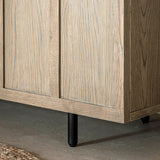 Forma 4 Door Sideboard Weathered Grey Finish - Maison Rêves UK