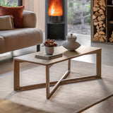 Forma Coffee Table Weathered Grey Finish - Maison Rêves UK