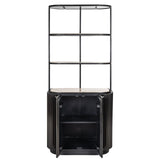 Hampton 2 Door Wood Cabinet with Shelving by Richmond Interiors - Maison Rêves UK