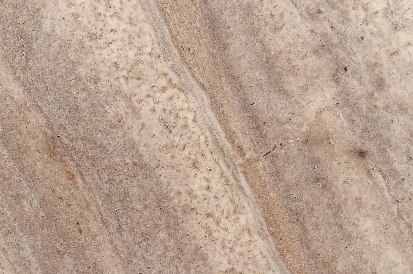 Hexx Grey Travertine Coffee Table - Maison Rêves UK
