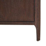 Hudson 2 Door Cabinet Brushed Brown Oak by Eccotrading Design London - Maison Rêves UK
