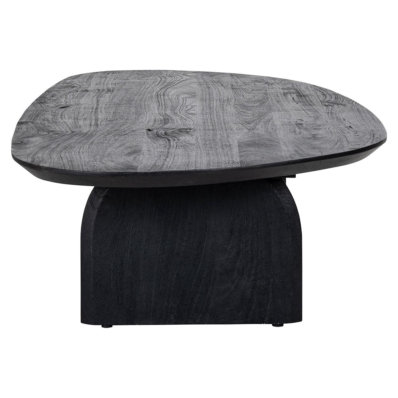 Hudson Black Mango Wood Coffee Table by Richmond Interiors - Maison Rêves UK