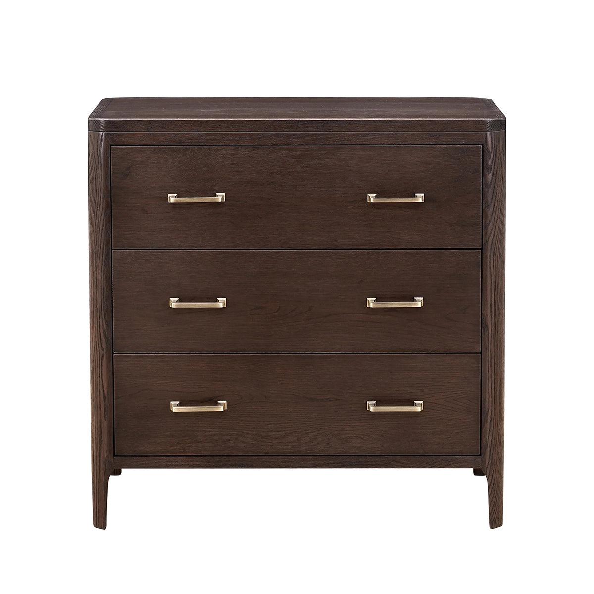 Hudson Chest of Drawers Brushed Brown Oak by Eccotrading Design London - Maison Rêves UK