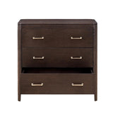 Hudson Chest of Drawers Brushed Brown Oak by Eccotrading Design London - Maison Rêves UK