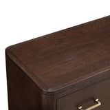 Hudson Chest of Drawers Brushed Brown Oak by Eccotrading Design London - Maison Rêves UK