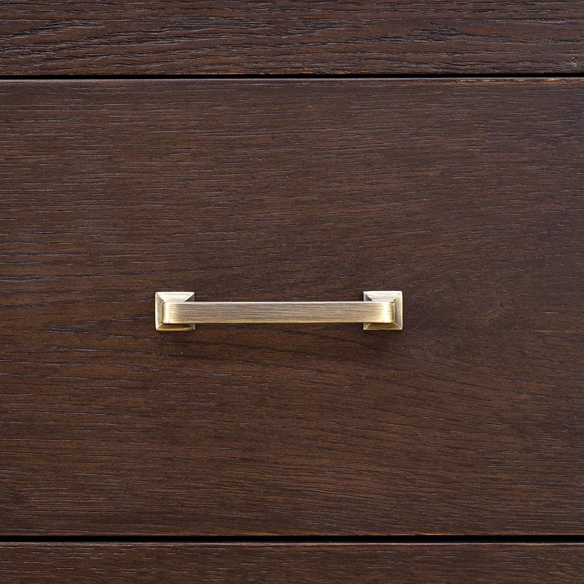 Hudson Chest of Drawers Brushed Brown Oak by Eccotrading Design London - Maison Rêves UK