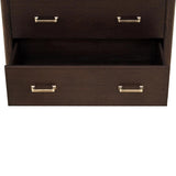 Hudson Chest of Drawers Brushed Brown Oak by Eccotrading Design London - Maison Rêves UK