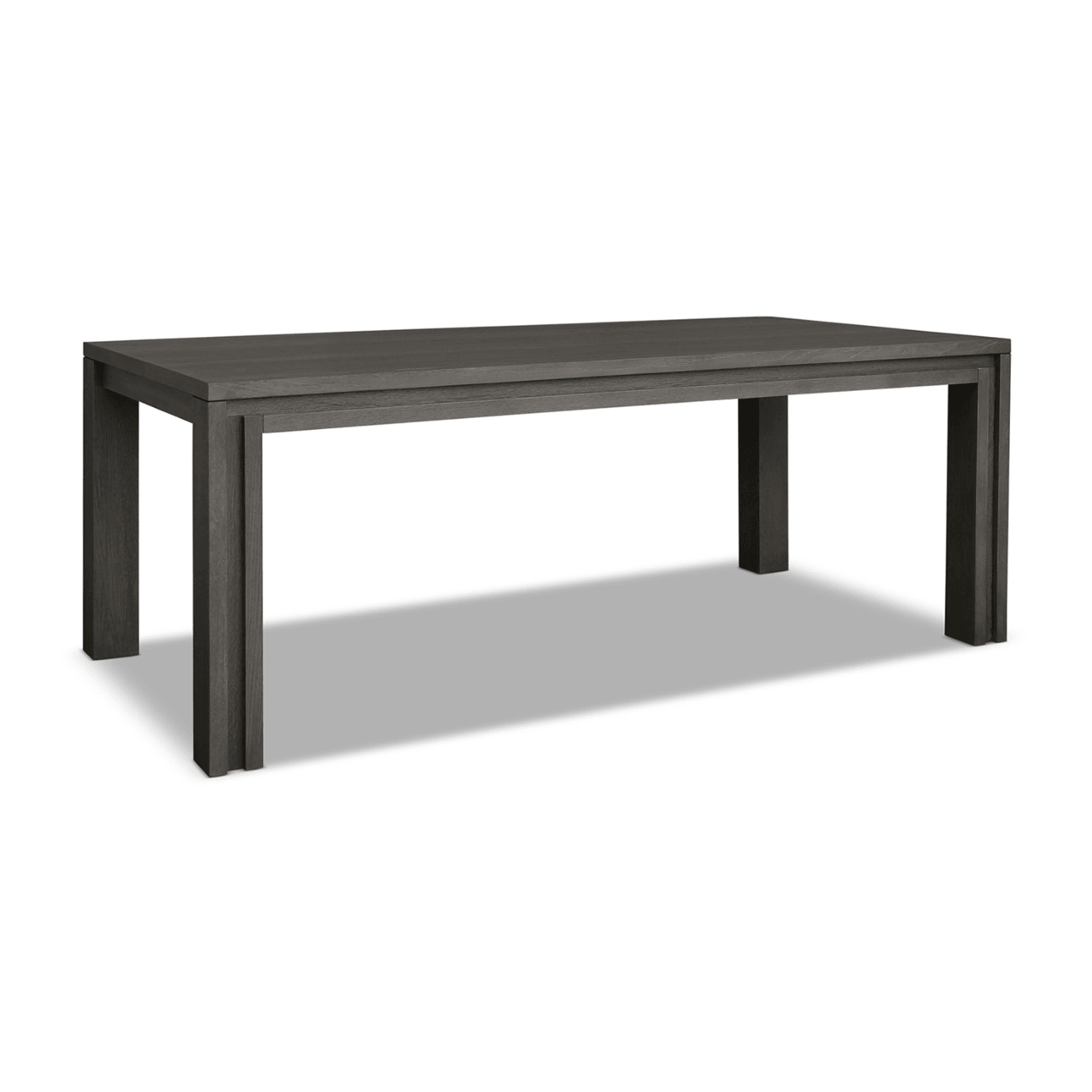 Kyoto Textured Dry Grey Oak Dining Table by Berkeley Designs - Maison Rêves UK