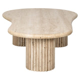 La Cantera Organic Travertine Coffee Table by Richmond Interiors - Maison Rêves UK
