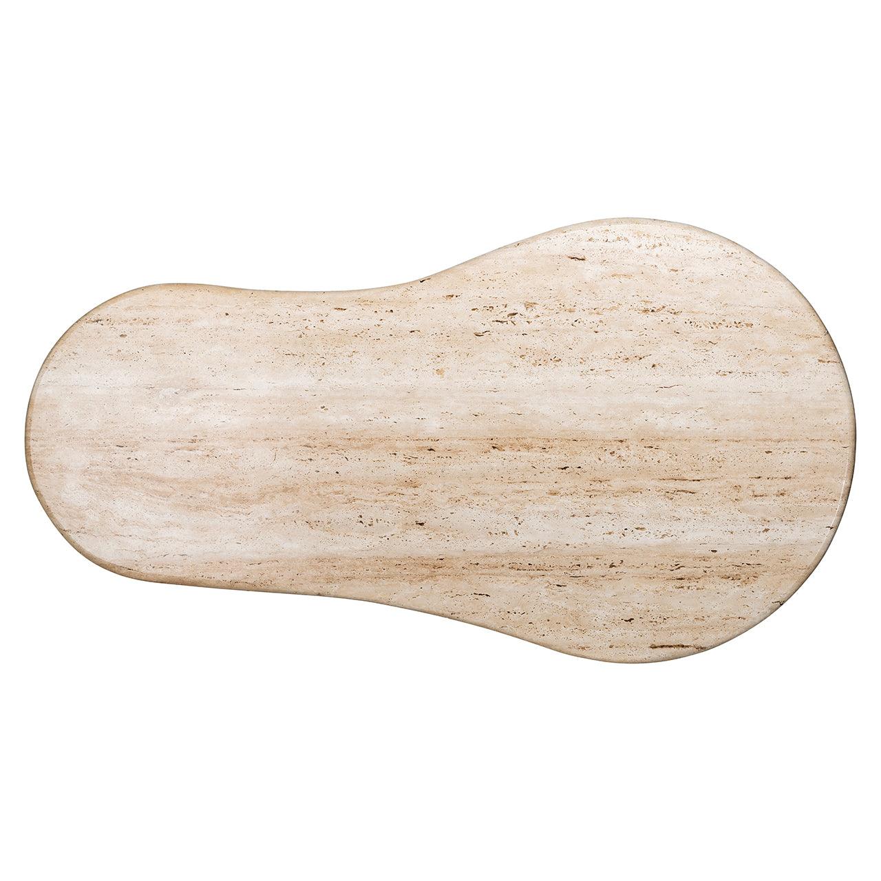 La Cantera Organic Travertine Coffee Table by Richmond Interiors - Maison Rêves UK